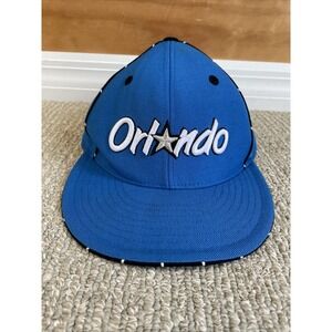 Vintage Adidas Orlando Magic Wool Flat‎ Cap Hat Fitted 7 3/8
